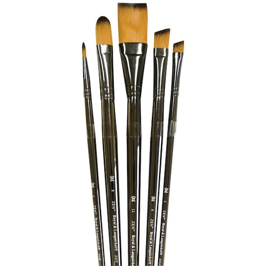 Zen&#x2122; Series 43 Long Handle Royal Brush Set